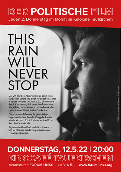 Plakat "This Rain Will Never Stop"